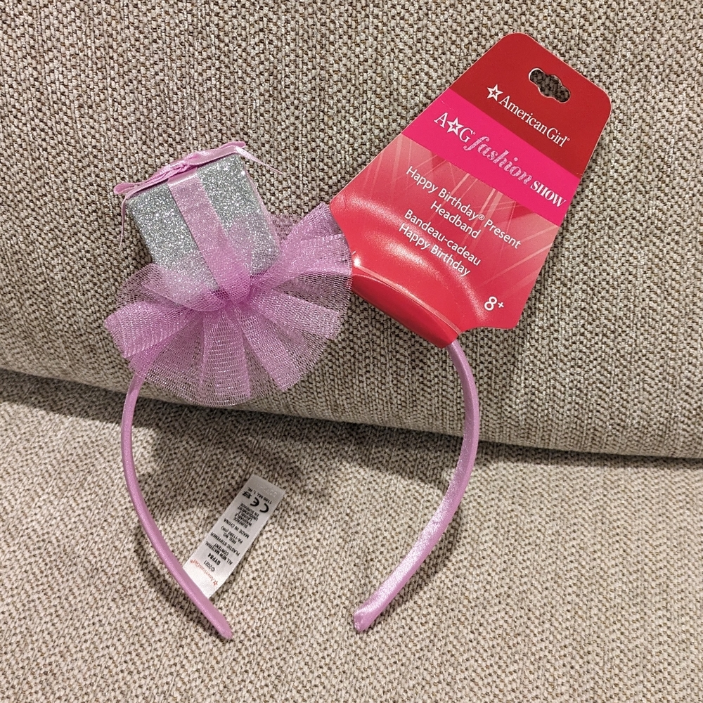 American Girl Birthday Headband